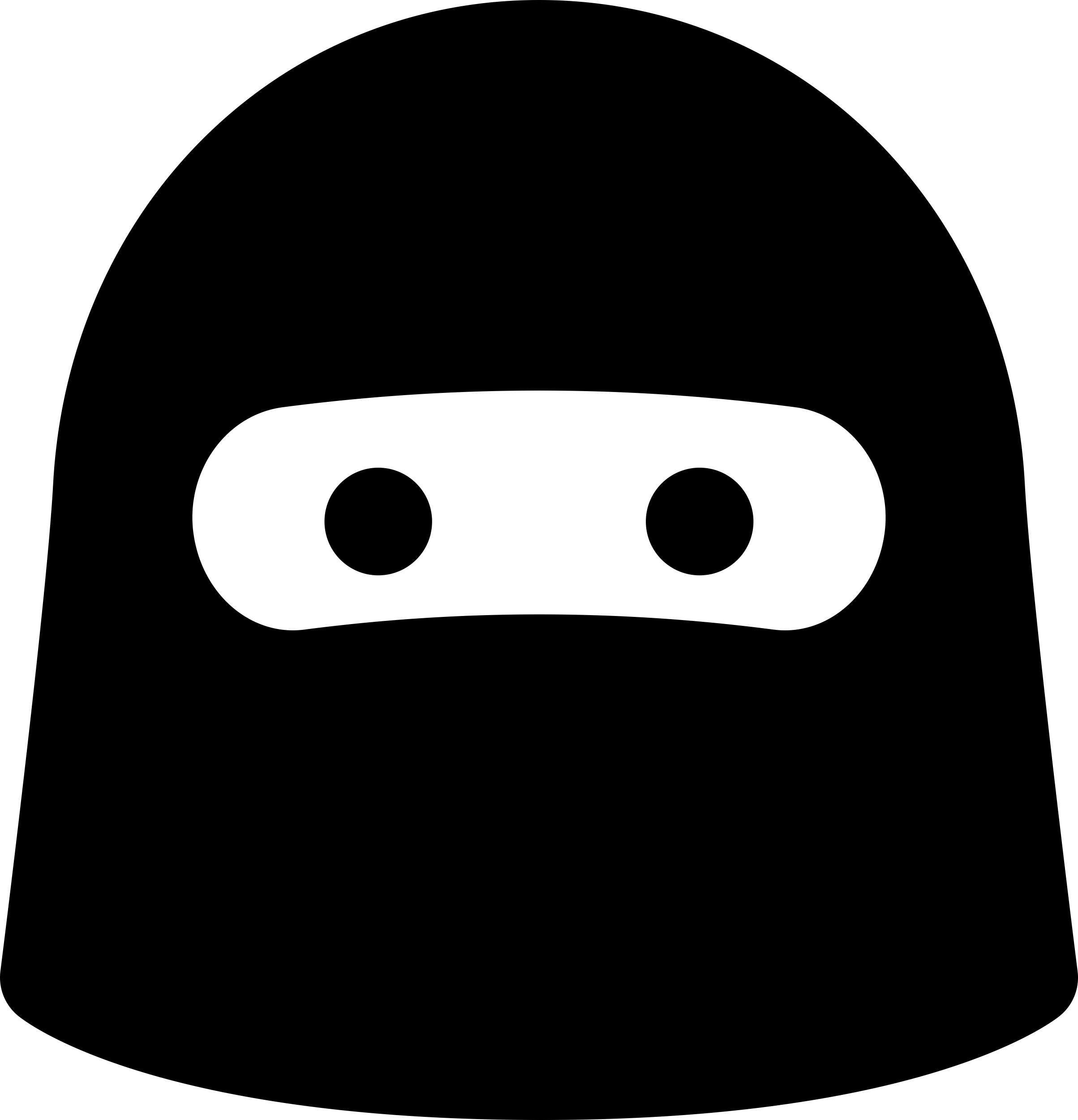 Ninja Face Sticker Outline Svg File Free Vectors
